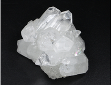 Апофиллит прозрачный, сросток кристаллов, Индия (44*29*30 мм, 42 г) №26048