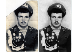 Ретушь и восстановление поврежденных фото