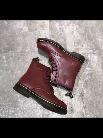 Dr Martens 1460 Serena Cherry Red С Мехом