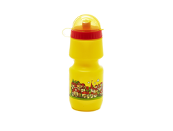 Фляга детская с защитой от пыли 500мл желтый