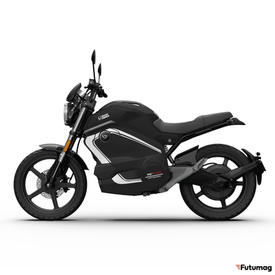 Электромотоцикл WHITE SIBERIA SUPER SOCO WANDERER PRO черный