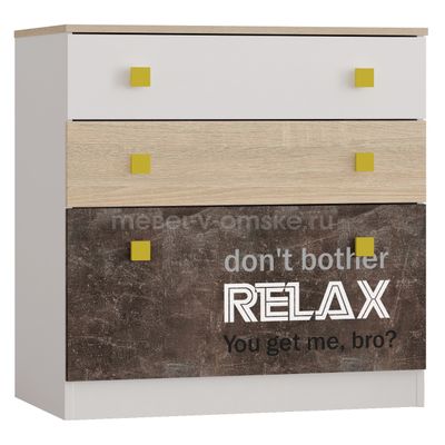 ШМ448 Комод Принт. Размер: 800х820х470.