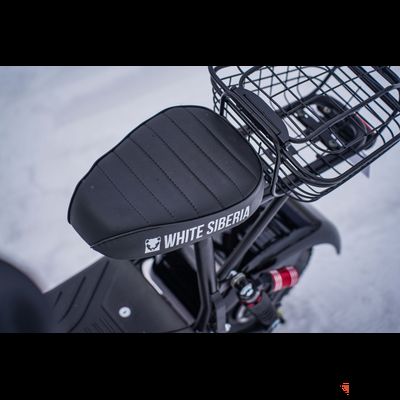 Электроскутер WHITE SIBERIA MINI R 1.5 1200W Черный