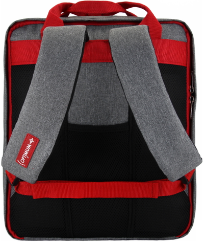 Рюкзак Сумка Чемодан ручная кладь 36x30x27 Optimum Pobeda RL, серый