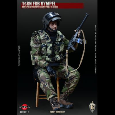 Боец спецназа "Вымпел" ЦСН ФСБ России - КОЛЛЕКЦИОННАЯ ФИГУРКА 1/6 scale TsSN FSB - Moscow Theater Hostage Crisis (UD9012) - UJINDOU