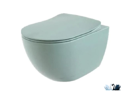 Унитаз Creavit FE322-11NY00E-0000 подвесная, Ментол, матовая купить в магазине Marysя со скидкой