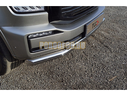 Защита передняя нижняя (двойная) 76,1/42,4 мм ТСС для Tank 500 V6 4WD 2023-