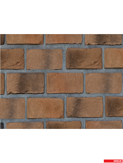 Тычок кирпич Бельгийский. Красный. Для фасадов и интерьеров. Кавка