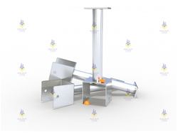8.163.66180 Подпятник для столба 100х100