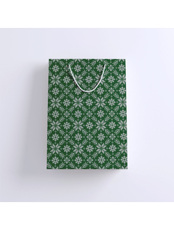 Пакет подарочный НГ, размер 300*400*120 мм