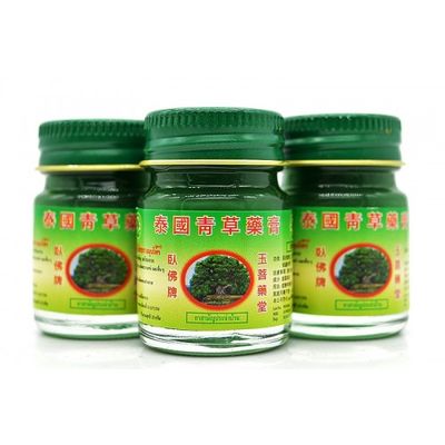 Тайский зеленый бальзам долгого действия PHOYOK THAI HERBAL WAX