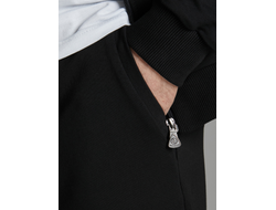 Черный спортивный костюм мужской 11SKM-1828