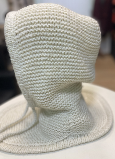 Millefili  100% WS кашемир MONGOLIAN с ниточкой мохера и ниткой вискозы с микропайетками  8*2/27 165 м в 100 гр. цв. молочный