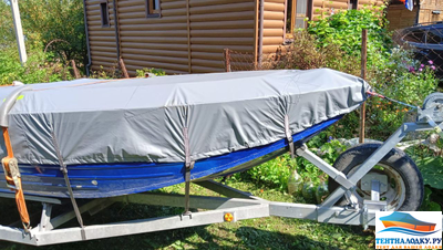 Тент на лодку Trident 450 (no console) без кринолинов