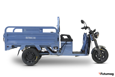 Грузовой электротрицикл Rutrike Вектор 1500 60V1200W синий