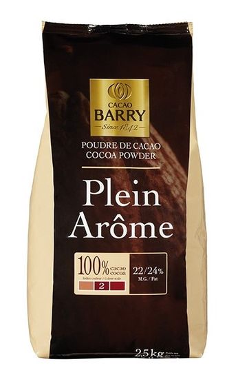 Какао-порошок 22-24% Plein Arome Barry Callebaut, 50 гр (Фасовка)