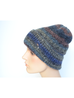 Vizio Италия 8011 CRY шапка разноцветная синяя фото