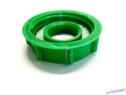 Переход адаптер для еврокуба 60мм (тип резьбы М) х 3/4"ВР