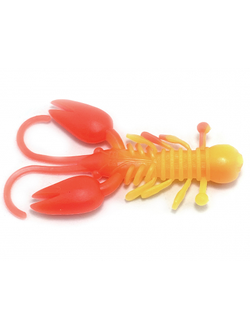 Приманка силиконовая Boroda Baits Grawler 80 242-Lemon/Red