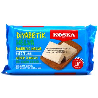 Koska Кунжутная халва без сахара, 200 гр
