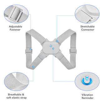 Умный Корректор Осанки с USB Зарядкой Оптом