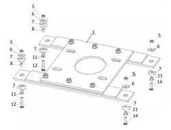 Основание двигателя Буран