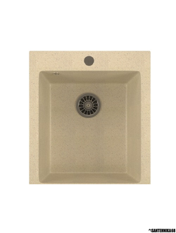 Мойки из искусственного мрамора MIXLINE ML-GM14 420*495мм прямоугольная