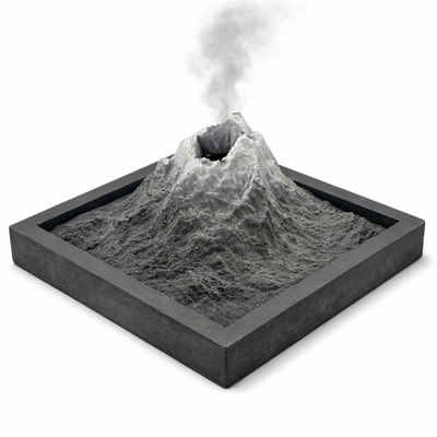 Вулкан на вашем столе. Источник силы, а не разрушения.