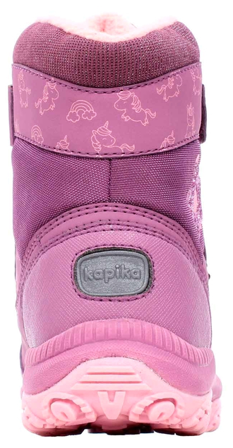 Ботинки "Капика" зимняя мембрана, розовый арт:42388-1 размеры:24;25;29