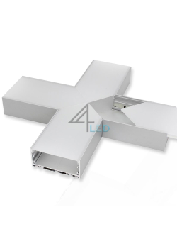 Соединитель X-образный для профиля 4L-7535-2.5M-S