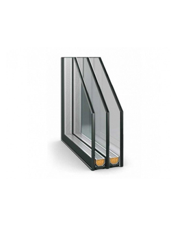 S10-Стеклопакет 40 мм двухкамерный(2250/46) Стоимость за 1м2 3900 рублей