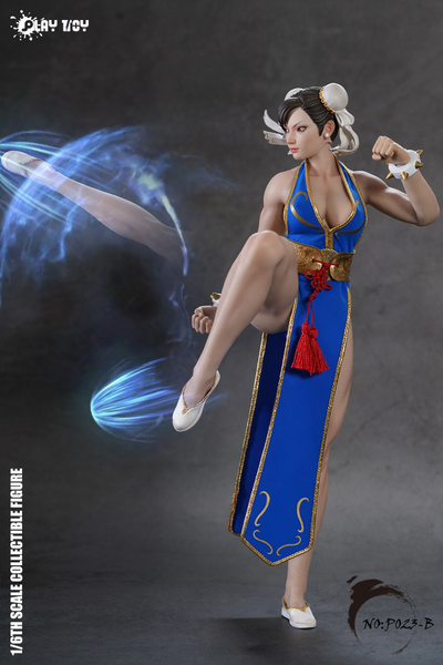 Чун Ли (серия Street Fighter) - Коллекционная ФИГУРКА 1/6 Fighting Goddess 2.0 (P023B) - PLAY TOY