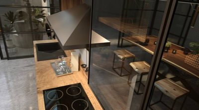 Шкаф кухонный АМВ-940 (400)