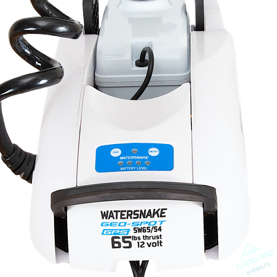 Подвесной электрический мотор якорь WaterSnake Geo-Spot 65 lbs/54" GPS 12V