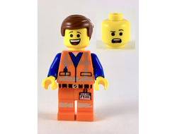 Emmet - Lopsided Grin / Confused, Worn Uniform, n/a (tlm180)
