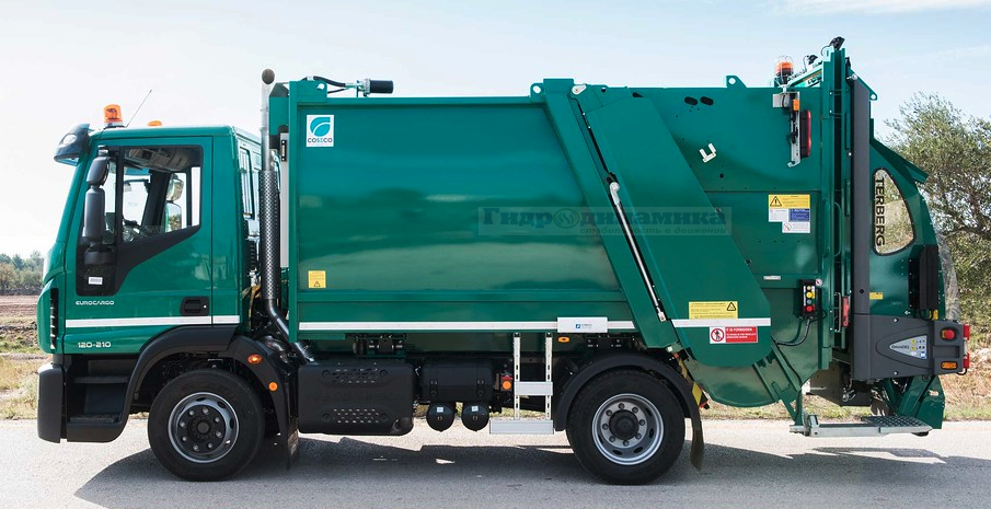 Итальянский мусоровоз Coseco K-4 производства Coseco