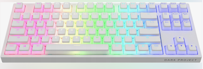 Клавиатура механическая Dark Project KD87A White