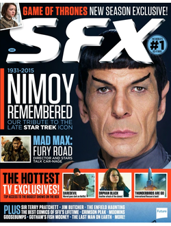 SFX Magazine Issue 260 June 2015 Leonard Nimoy Cover, Иностранные журналы в Москве, Intpressshop