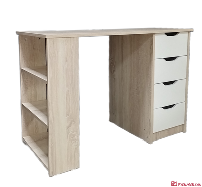 МОЛОДЕЖНЫЙ-1М Стол письменный 4-ящика правый