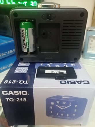 Будильник Casio TQ-218-1B