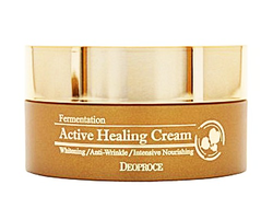 Крем для лица питательный кислородный DEOPROCE FERMENTATION ACTIVE HEALING CREAM 100g