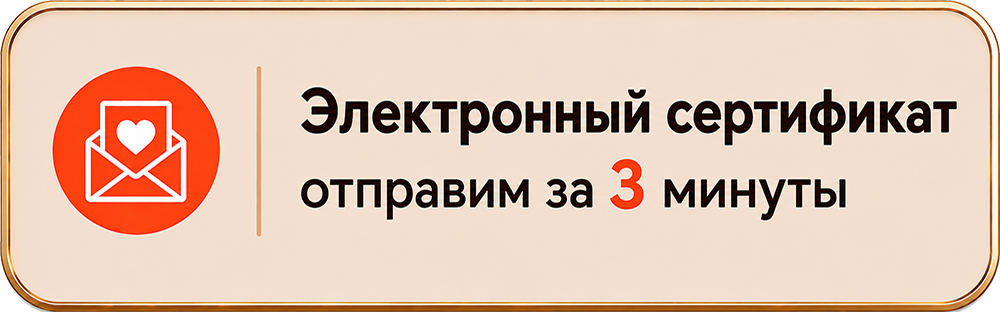 Электронный сертификат в Ласкадо за 3 минуты
