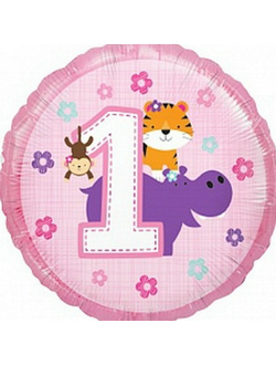 Фольгированный шар с рисунком 18 дюймов (45 см)