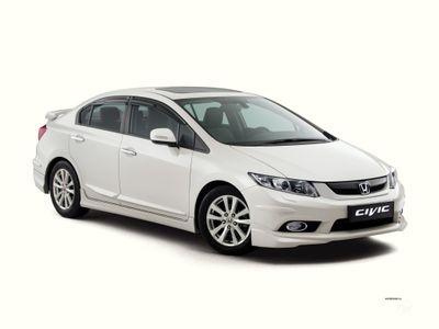 Коврики в салон Honda Civic 9 4D 2012-2015 г.в.