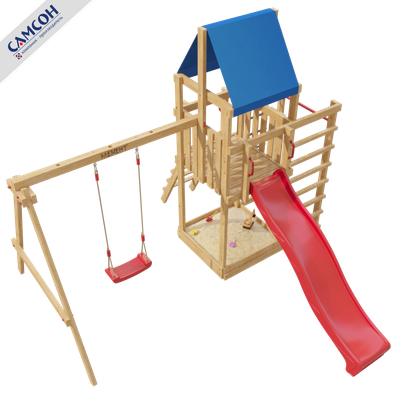 детская площадка 8-й Элемент фото, недорогая детская площадка фото, сибирь-дети фото,