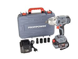 Аккумуляторный гайковерт ударный бесщеточный PROFIPOWER DWDTW-18V