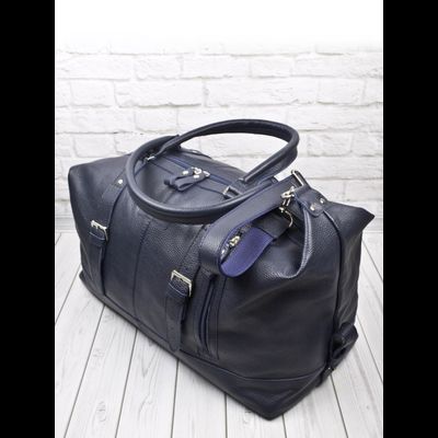 Кожаная дорожная сумка Campora blue (арт. 4019-19)