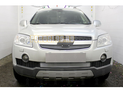 Защита радиатора Chevrolet Captiva 2006-2011 chrome низ