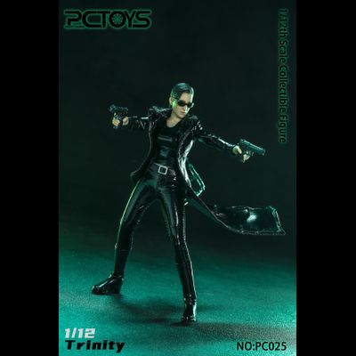 Тринити (Керри-Энн Мосс, "Матрица") - КОЛЛЕКЦИОННАЯ ФИГУРКА 1/12 Trinity (PC025) - PCTOYS