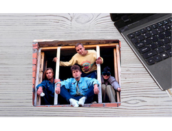 Коврик для мышки Сектор Газа, Юрий Хой №26